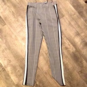 Checkered leggings slim